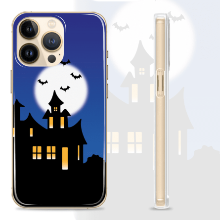 Silikonska maskica za mobitel - Halloween Castle 2 - Halloween-53 238782