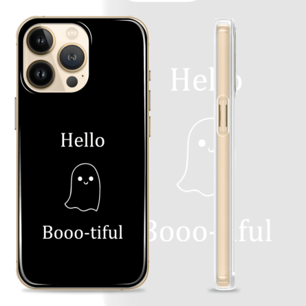 Silikonska maskica za mobitel - Hello Booo-tiful - Halloween - 5 238696