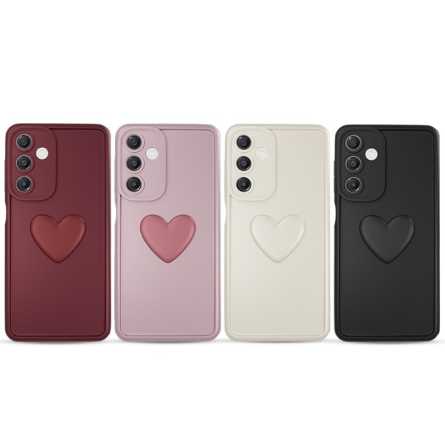 Silikonska "3D Heart" Maskica za Samsung Galaxy A16 u više boja 254642