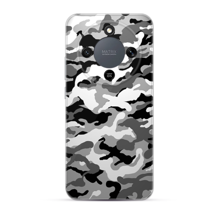Silikonska Maskica za Honor Magic 8 Lite / X9d - Camouflage - siva 261792