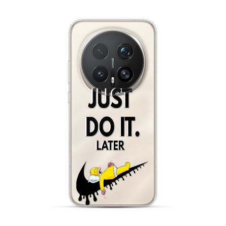 Silikonska Maskica za Honor Magic 8 Pro - Just Do It (Later) 261860