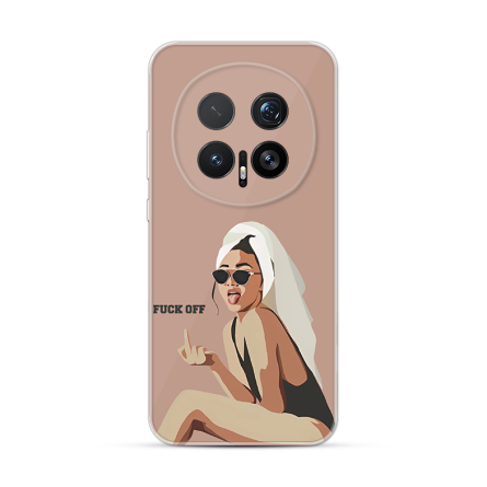 Silikonska Maskica za Honor Magic 8 Pro - F*** off 262039