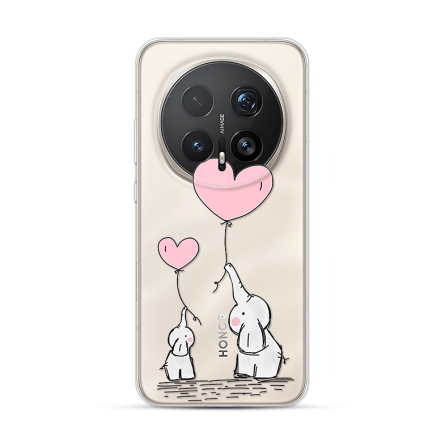 Silikonska Maskica za Honor Magic 8 Pro - Elephant Heart 262053