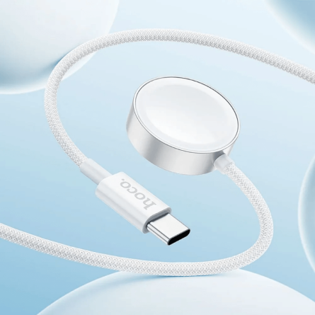 Hoco Bežični punjač za pametne satove CW59 – 2,5 W - Bijeli 260673