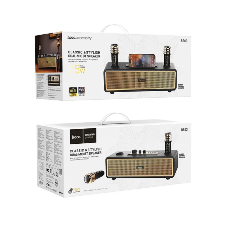 Hoco Bluetooth karaoke zvučnik sa 2 mikrofona - 25W 256162
