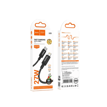 Hoco Type-C na Lightning data kabel - 27W - 200cm 260200