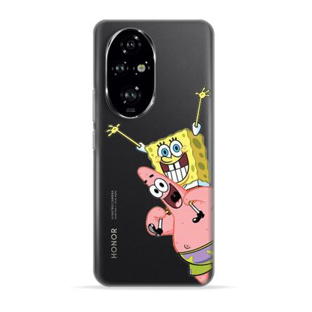 Silikonska Maskica za Honor 200 - Spognebob & Patrick 236390