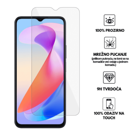 Zaštitno Staklo za ekran za Honor X6A (2D) - Prozirno 227974