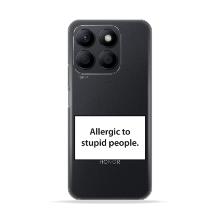 Silikonska Maskica za Honor X8b - Allergic to Stupid People 234517