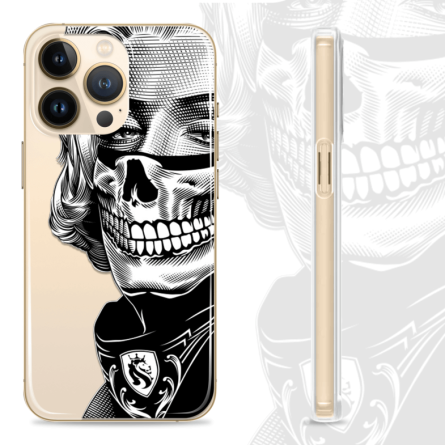 Silikonska Maskica za mobitel - "Noir Woman" - HR08 237900