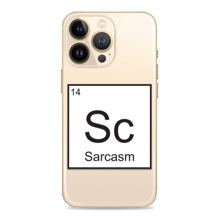 Silikonska Maskica za mobitel - "Sc - Sarcasm" - HR09 237897