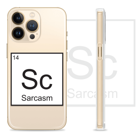 Silikonska Maskica za mobitel - "Sc - Sarcasm" - HR09 237898