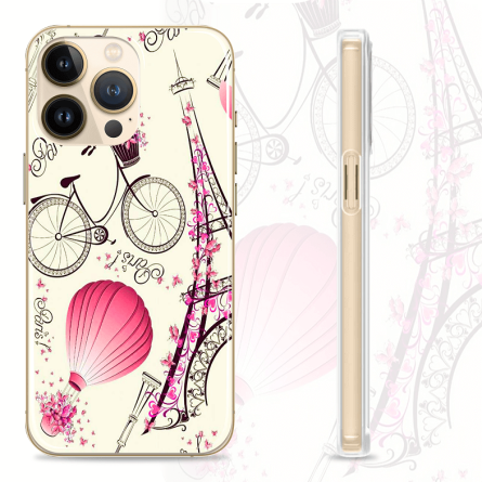 Silikonska Maskica za mobitel - Pariz - HR20 237782
