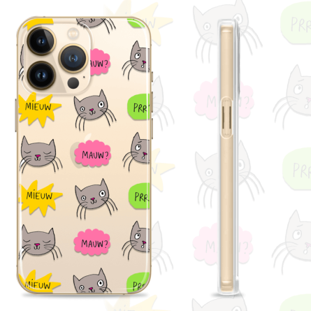 Silikonska Maskica za mobitel - Mačka - HR23 237878