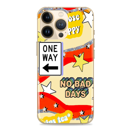 Silikonska Maskica za mobitel - "One way, no bad days" - HR31 237863