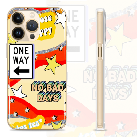 Silikonska Maskica za mobitel - "One way, no bad days" - HR31 237864