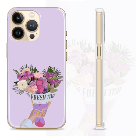 Silikonska Maskica za mobitel - "Buket" - HR76 237806