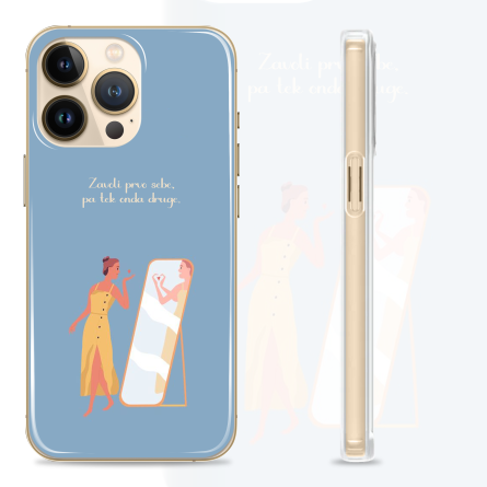 Silikonska Maskica za mobitel - "Self love" - HR87 237793