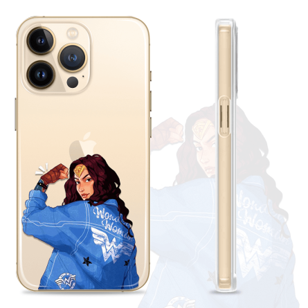 Silikonska Maskica za mobitel - "Super Woman" - HR92 237791