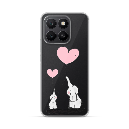 Silikonska Maskica za Honor X8c - Elephant Heart 254733