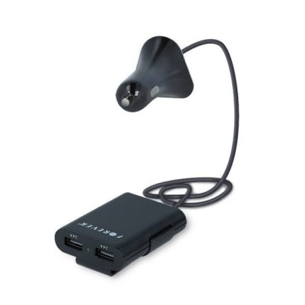 FOREVER Autopunjač sa kabelom – 4xUSB porta 43709