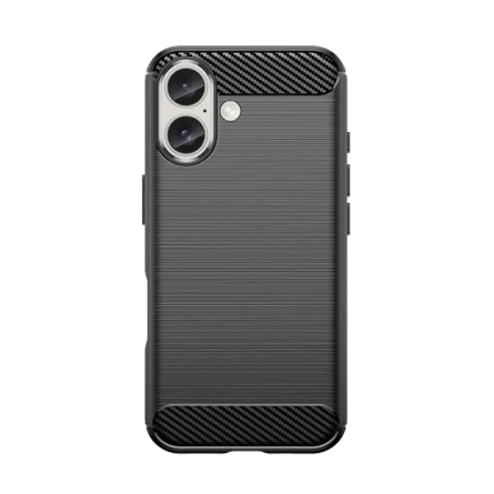 Silikonska Carbon Maskica za iPhone 16 256285