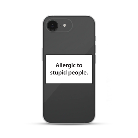 Silikonska Maskica za iPhone 16e - Allergic to Stupid People 250494