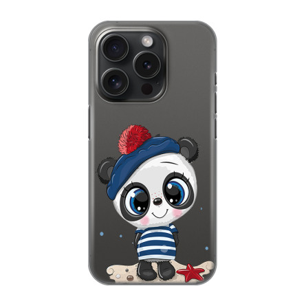 Silikonska Maskica za iPhone 16 Pro Max - Cute Bear 250698