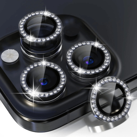 Zaštitno Staklo za Kameru sa cirkonima za iPhone 16 Pro 260482