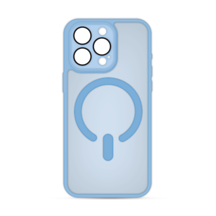 MagSafe poluprozirna maskica s obojenim rubovima za iPhone 15 Pro Max - Više boja 255278