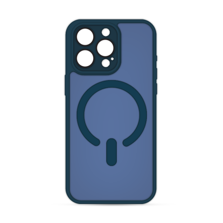 MagSafe poluprozirna maskica s obojenim rubovima za iPhone 15 Pro Max - Više boja 255280