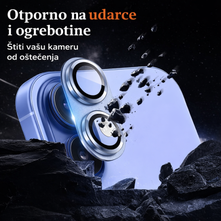 Aluminijsko Zaštitno Staklo za Kameru za iPhone 17 - Više boja 262757