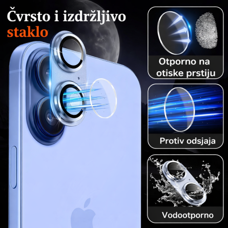 Aluminijsko Zaštitno Staklo za Kameru za iPhone 17 - Više boja 262758