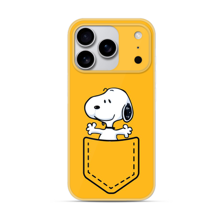 Silikonska Maskica za iPhone 17 Pro Max - Snoopy 255078