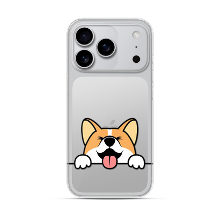Silikonska Maskica za iPhone 17 Pro Max - Shiba Inu 255101