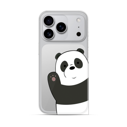 Silikonska Maskica za iPhone 17 Pro - Hello Panda 255007