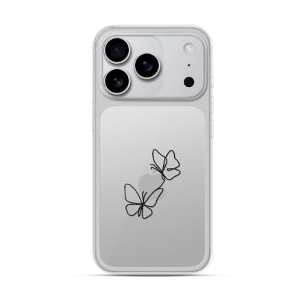 Silikonska Maskica za iPhone 17 Pro - Leptiri - LA-26 255070