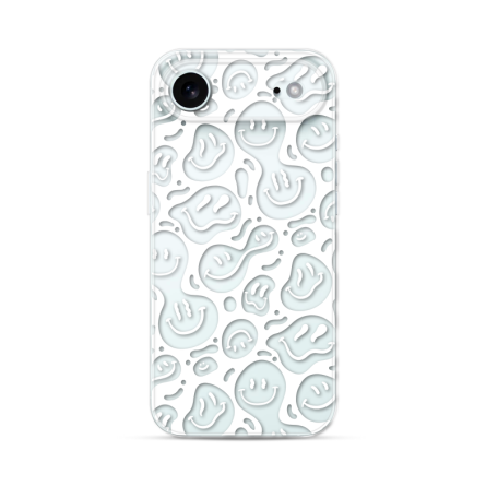 Silikonska Maskica za iPhone 17 Air - White Smiley 255441