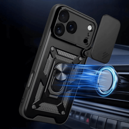 Defender maskica za iPhone 17 Pro - Crna 258664