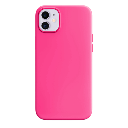 Silikonska Maskica za iPhone 12 - Tamno roza 235729