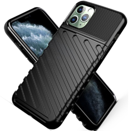 Armored Thunder Maskica za iPhone 11 Pro - Crna 140399