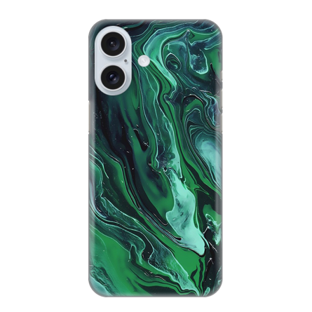 Silikonska Maskica za iPhone 16 - Liquid Green 248314