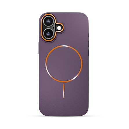 MagSafe Silikonska Maskica od umjetne kože za iPhone 16 u više boja 254655