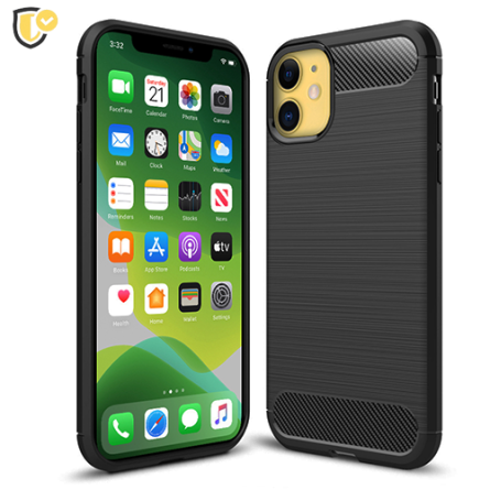 Silikonska Carbon Maskica za iPhone 11 39859