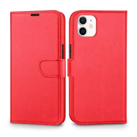 Preklopna maskica za iPhone 11 - Crvena 221601