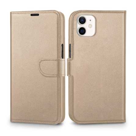 Preklopna maskica za iPhone 11 - Zlatna 221603