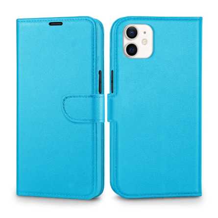 Preklopna maskica za iPhone 11 - Svijetlo plava 221615