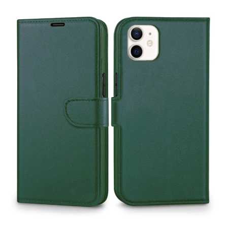 Preklopna maskica za iPhone 11 - Tamno zelena 221619