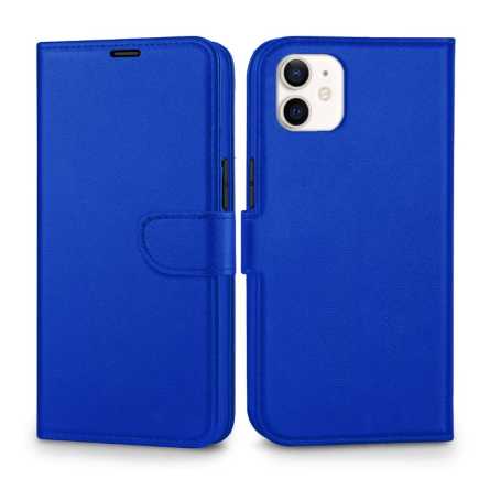 Preklopna maskica za iPhone 12 - Plava 221629