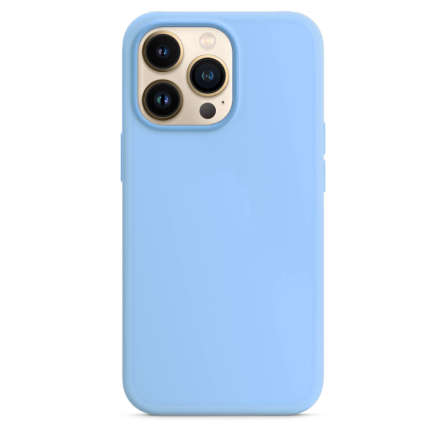 iPhone 13 Pro - Mekana Silikonska Maskica - Svijetlo plava 224739